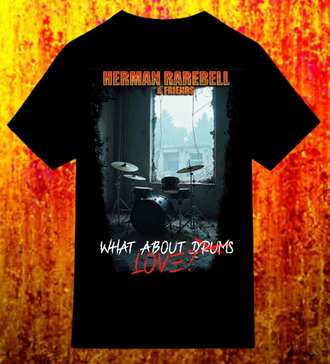 T-Shirt Herman Rarebell & Friends: What About Love?